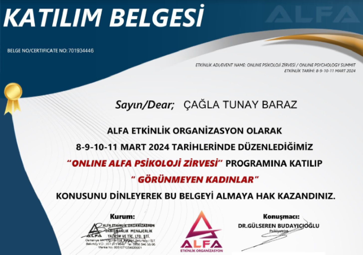 Sertifika 3