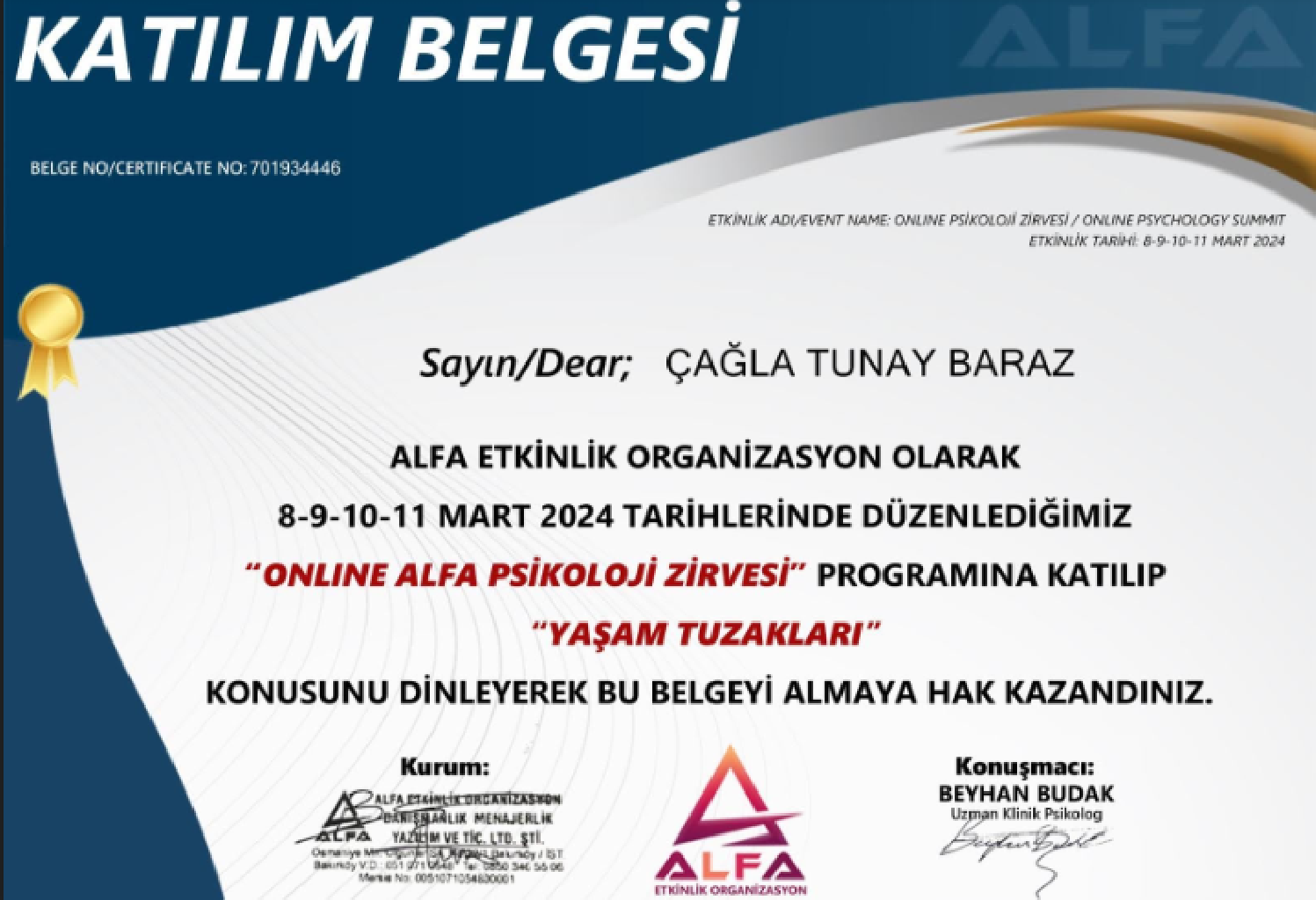 Sertifika 5